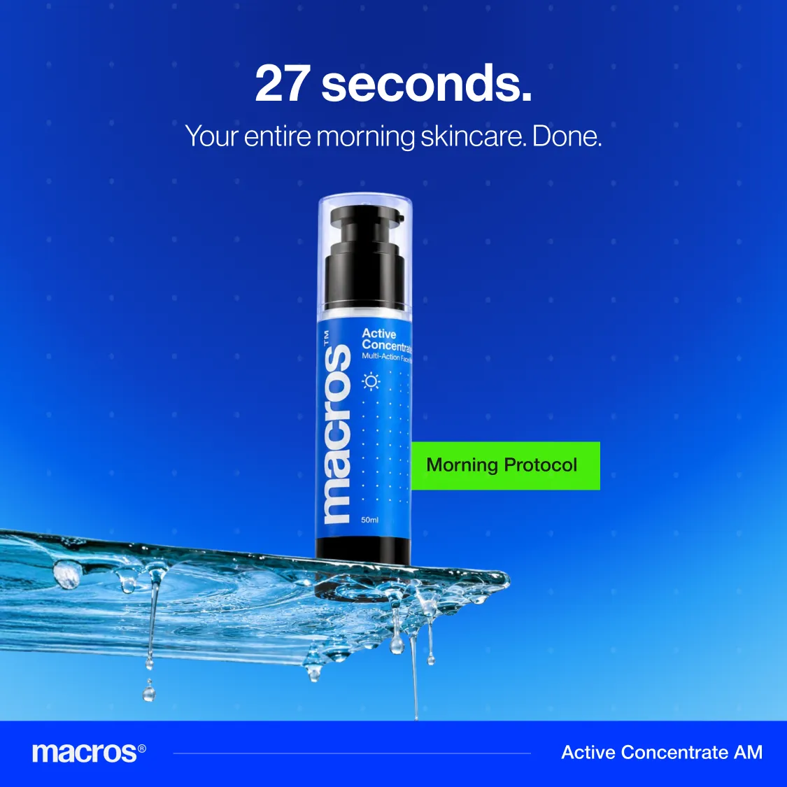 Active Concentrate: Multi-Action Face Gel (AM)
