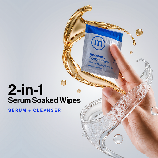 Recovery Concentrate:  Serum Soaked Wipes (PM)