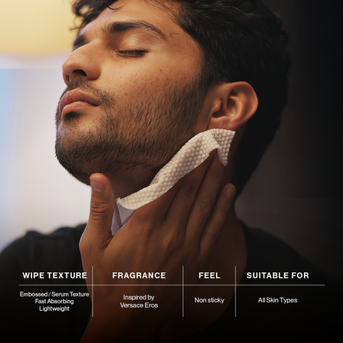 Recovery Concentrate:  Serum Soaked Wipes (PM)