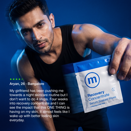 Recovery Concentrate:  Serum Soaked Wipes (PM) Pack of 2